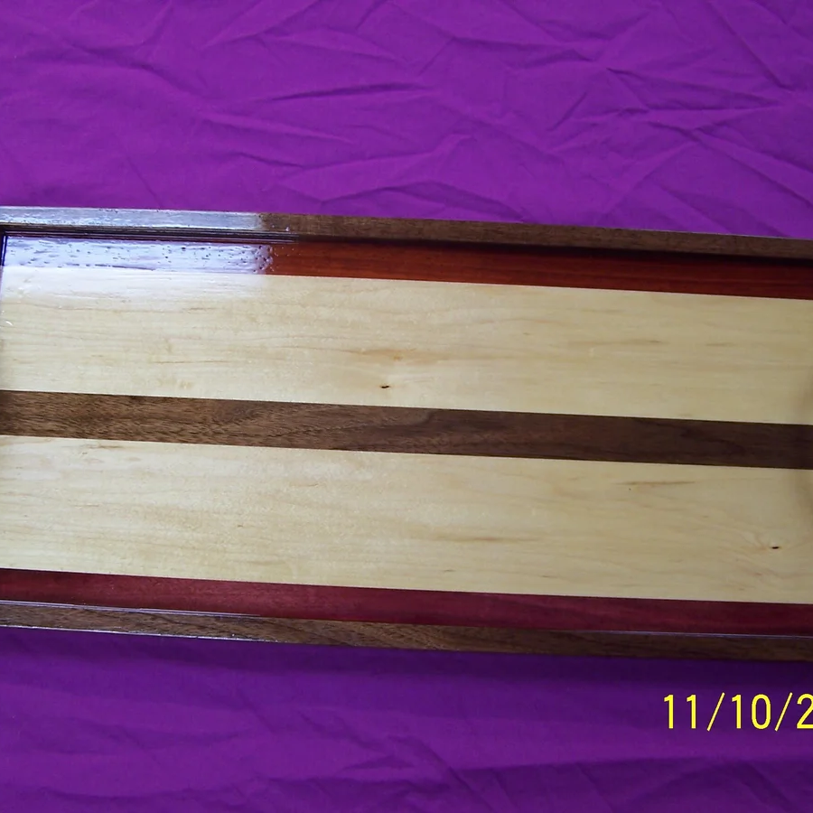 Handcrafted Custom Laser Engraved Wood Trays Backwoods Creations