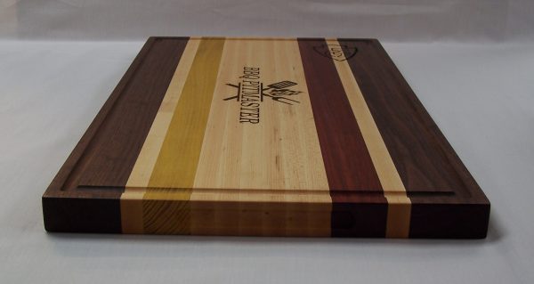 BBQ Pitmaster Engraved Reversable Brisket Board with KC Arrowhead - Image 3