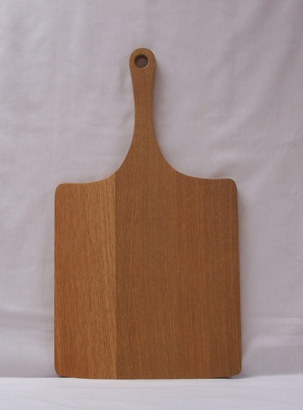 12" Solid Oak Pizza Peel - Image 2