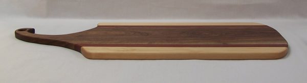 Large Charcuterie Board - Walnut with Hard Maple and Padauk - Image 3