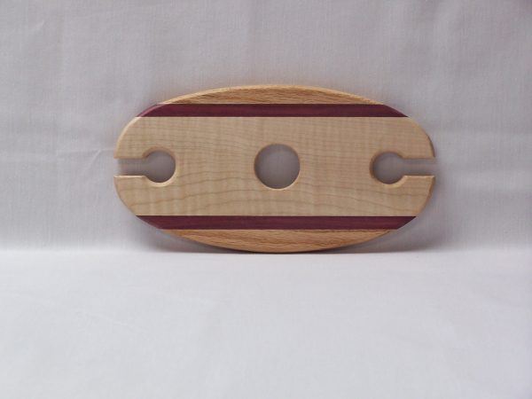 Wine Bottle and Wine Glass Caddy - Image 4
