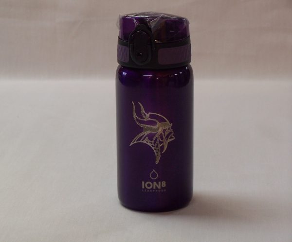 Purple Stainless Steel 13oz Sealable Top Drink Bottle
