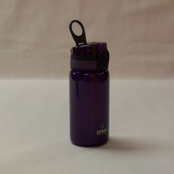 Purple Stainless Steel 13oz Sealable Top Drink Bottle - Image 2