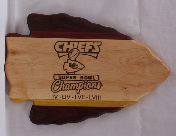 Kansas City Chiefs SB Champion Arrowhead Board
