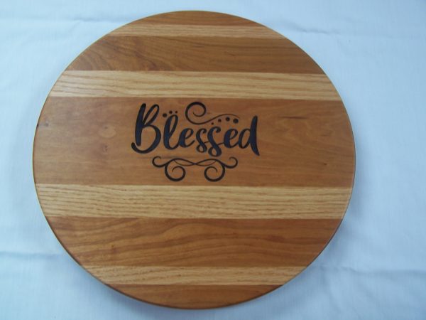 15" Engraved Lazy Susan/Center Piece - Image 2