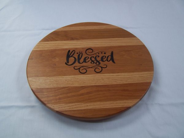 15" Engraved Lazy Susan/Center Piece